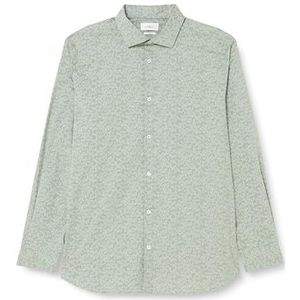 s.Oliver Herenhemd met lange mouwen, slim fit groen 3XL, groen, 3XL