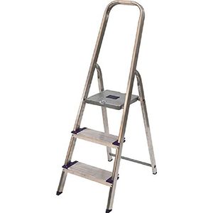 Aluminium ladder Maxi 120 3 treden breed 120 mm