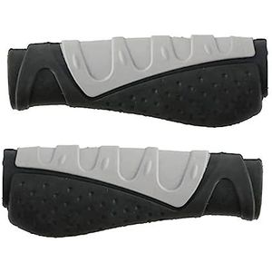 Dunlop Sports Dunlop Handgrepen voor volwassenen, uniseks, 12 cm, grijs/zwart paar