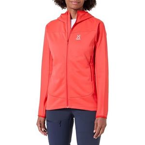 Haglöfs 604912_5LI FROST MID HOOD Damesjas POPPY ROOD Maat M
