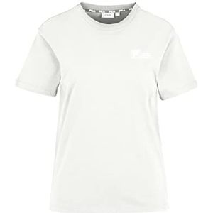 FILA Dames BOLL Regular Graphic T-Shirt, helder wit, XL, wit (bright white), XL
