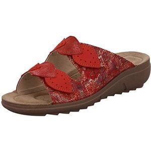 Rohde Bologna damesslippers, rood, 38 EU