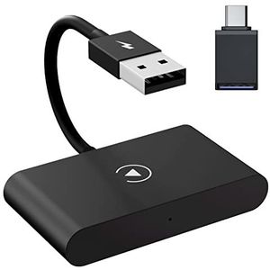 Draadloze CarPlay-adapter - Voor iPhone - Converteert Kabelgebonden CarPlay in Draadloze Verbinding - 5GHz Wifi