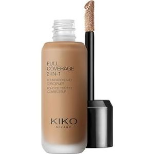 KIKO Milano Full Coverage 2-In-1 Foundation & Concealer 49 - NG110, 2 In 1 Foundation En Concealer, Hoge Dekking