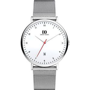 Danish Design IQ62Q1188 Analoog kwartshorloge voor heren, met roestvrijstalen armband, armband
