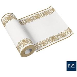 Premium Airlaid Table Runner 40 x 2400 cm Perforated every 120 cm HoReCa Table Decoration Ornaments Gold Fabric Texture The Perfect Table Decoration for important occasions.