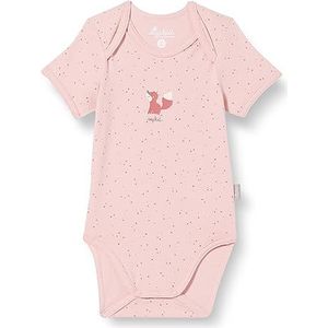 Sigikid Babymeisjes, korte mouwen, van biologisch katoen, voor pasgeborenen, meisjes en jongens, in de maten 50 tot 68, ondergoed body voor baby's, roze, roze, 50 cm