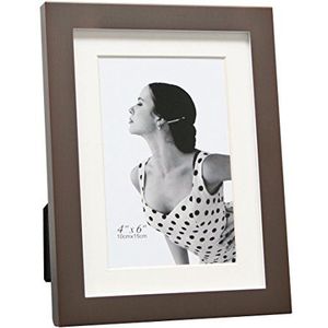 Deknudt frame S58Mk6-P1-15.0X20.0 fotolijst brons met wit Pptt Fr 1 afbeelding