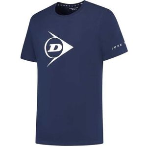 DUNLOP Essentials Promo T-Shirt, Marineblauw, XXL