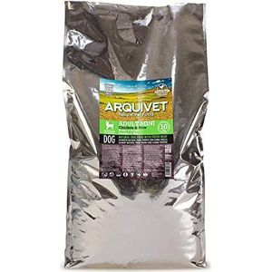 Arquivet Volwassen mini kip en rijst, natuurlijk premium voer voor volwassen honden van kleine rassen, droogvoer voor honden, kleine kroketting, hoge verteerbaarheid, 10 kg (1 stuk)