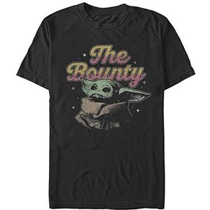 Star Wars Unisex The Bounty Organic T-shirt met korte mouwen, zwart, L