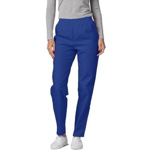 Adar Universeel Schrobben für Frauen - Taps toelopend utiliteit Lading Schrobben Broek - 503 - Koningsblauw - S