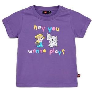 LEGO T-shirt voor jongens, dark purple, 98 cm