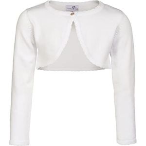 Happy Girls bolero meisjes 0-24, wit (ecru 11), 98 cm