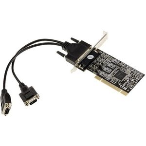 KALEA-INFORMATIQUE 2-poorts RS422 RS485 PCI-controllerkaart met Oxford OXPCI952 chipset. RS422 RS485 RSD 15KV bescherming