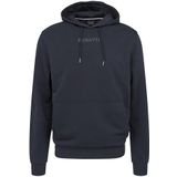 Hoodie - Marine - Katoen - Met Capuchon en 3D-Print