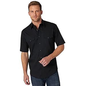 Wrangler - Sport Western Basic - Korte Mouw Snap Shirt - Heren