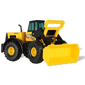 Steel Classics Voorlader, Tonka, bouwspeelgoed, speelgoedauto’s voor creatief spel, grote truck voor jongens en meisjes, geschikt voor kinderen vanaf 3 jaar, geel/zwart