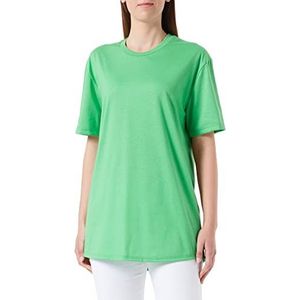Trigema T-shirt voor dames van 100% biologisch katoen, appel, M