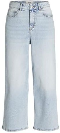 Culottes - Wijde Jeans - Stonewash - 79% Katoen, 19% Polyester, 2% Elastaan