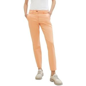 TOM TAILOR Slim Chino voor dames, 34891 - Lichtkoraal, 32W x 32L