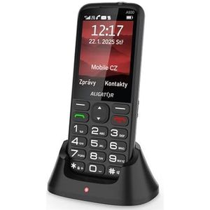 Aligator AZA930B - Senioren Mobiele Telefoon - Zwart - 4G/LTE - 2,8 inch Kleurendisplay
