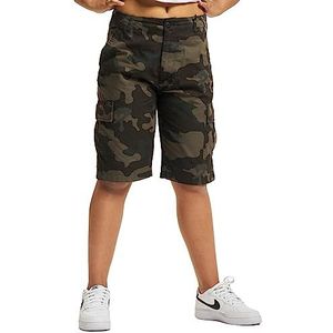 Brandit Unisex Kids BDU Ripstop Shorts Cargos, camouflage (dark camo), 146-152