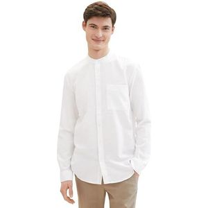 TOM TAILOR Denim Herenhemd, 20000 - wit, XS