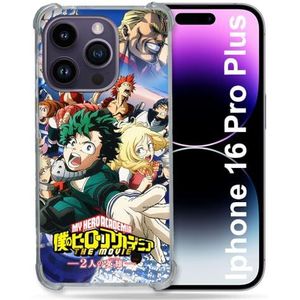 Cokitec Versterkte hoes voor Apple iPhone 16 Pro Plus Manga My Hero Academia Poster