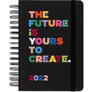 Kokonote AAKODPA52202 A5 Agenda 2022 The Future Is Yours To Create - Dagagenda 12 Maanden 2022 - Pocket