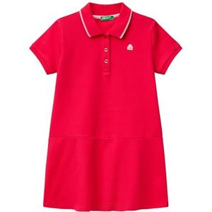 United Colors of Benetton Jurk voor meisjes en meisjes, Roze, 24 Maanden