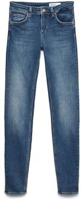 VERO MODA - VMLux - Jeans - Blauw - Slimfit - Mid Waist