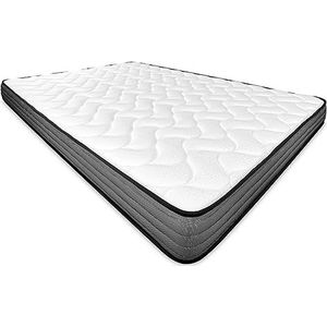 Homey - Omkeerbaar matras Andrea, 150 x 190 cm, ideaal voor nest- of stapelbedden, anti-mijt, antibacterieel en hypoallergeen