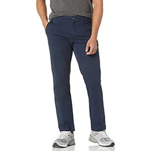 Amazon Essentials Heren Slim-Fit Casual Stretch Khaki Broek, Navy, 35W/30L