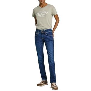 Pepe Jeans - Venus - Slim Fit Low Waist Jeans - Blauw - 34W / 30L