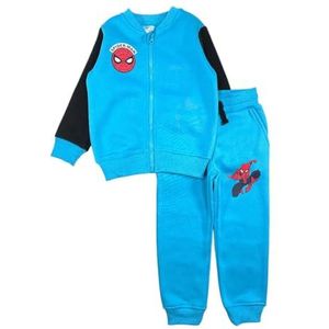 Spiderman joggen, comfortabele en stijlvolle kleding voor kinderen, Spiderman-design, Blauw, Eén maat