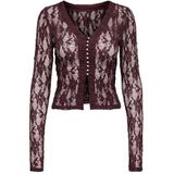 Onlalba - Vest - V-Hals - Lange Mouwen - Cropped