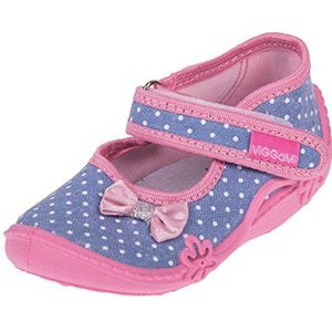 Vi-GGa-Mi Agatka slippers voor meisjes, grijs, gestippeld (grey dots), 20 EU