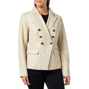 nascita Dames leren blazer 29027082-NA03, wolwit, L, wolwit, L