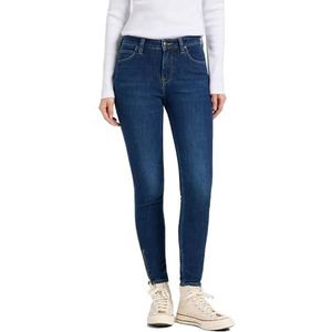 Lee - Scarlett High Zip - Damesjeans - High Waist - Skinny Cropped Fit