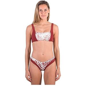 Hurley W Party Palm Rib Bralette Bikini Top voor dames