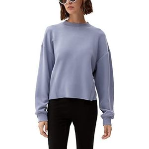 Q/S designed by Dames sweatshirt lange mouwen, blauw, S