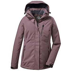 killtec dames killtec Women's Functioneel jack/outdoorjack met afritsbare capuchon KOW 140 WMN JCKT KOW 140 WMN JCKT, malve, 46, 37411-000