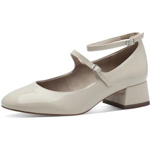 Merk - Model - Pumps - Beige - Lakleer