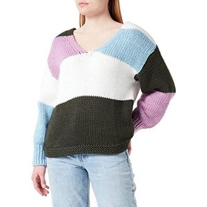 ICHI Dames IHALANY LS pullover, 190417/combu green, S