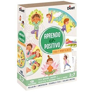 Diset 41205 Yoga/Mindfulness educatief spel positief, kleurrijk