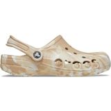 Crocs Baya Marbled Klompen Unisex Chai / Multi 43
