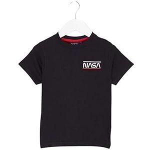 Nasa jongens t-shirt, zwart, 4 Jaren
