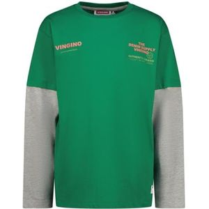 Vingino Jongens Jimme in kleur Fearless Green Maat 8, Fearless Green, 8 Jaar