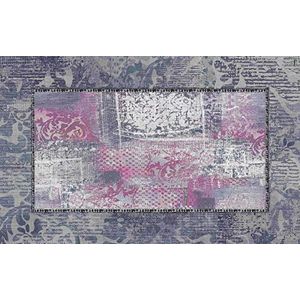 Vvilber New Classic Vinyl tapijt 75 x 120 x 3 cm, roze